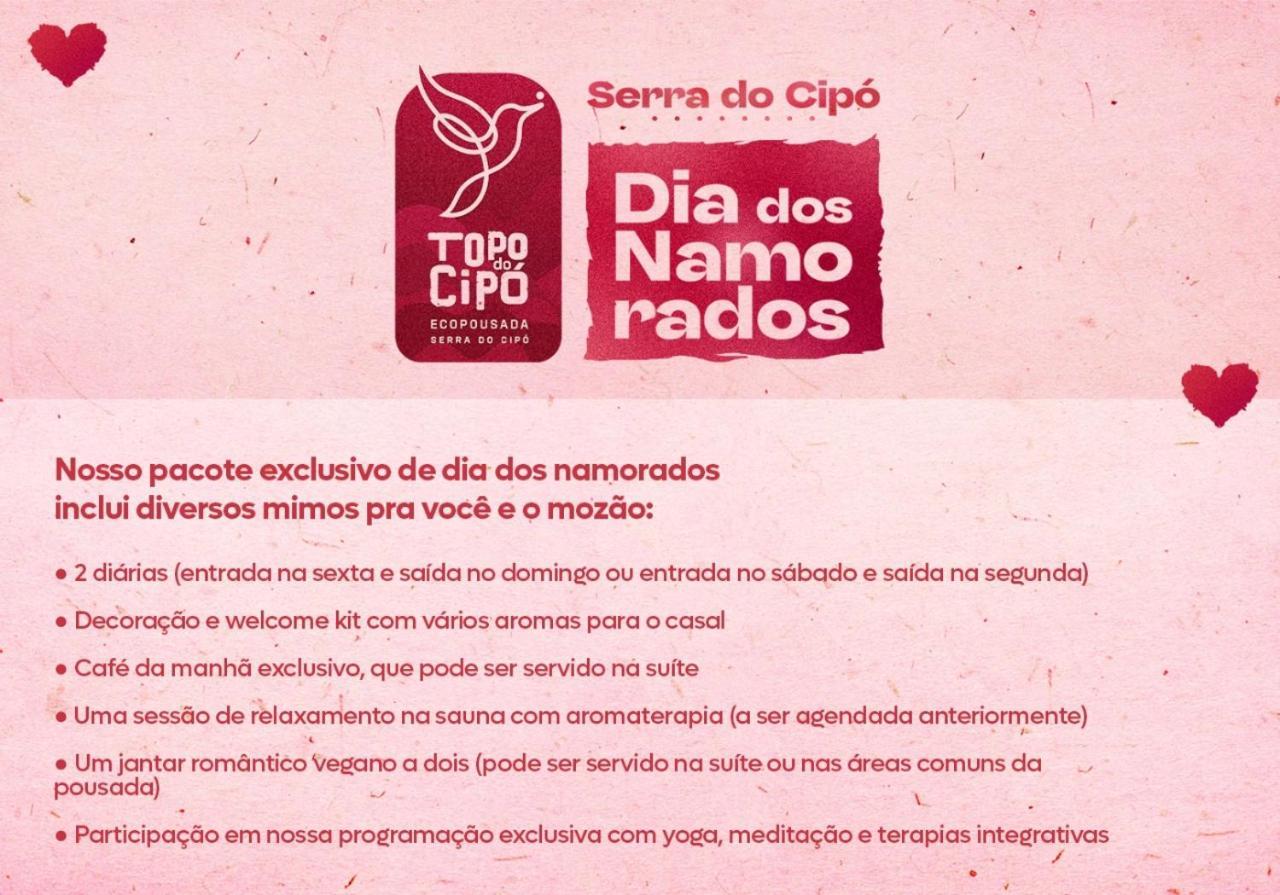 Topo Do Cipo Ecopousada Vegana Serra do Cipo National Park Esterno foto